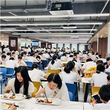 滿滿的幸福感，華逸府-湖南建投交通科研院“智慧食堂”開(kāi)業(yè)啦