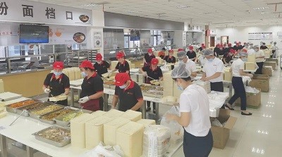 5000+份盒飯出品，華逸府為重大活動(dòng)提供應(yīng)急供餐保障